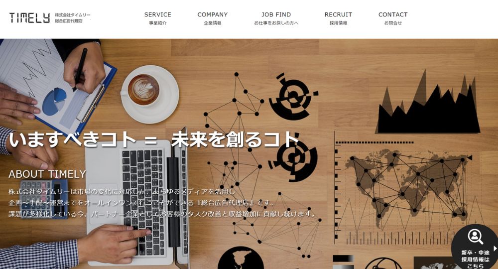 東京の優良企業株式会社タイムリー